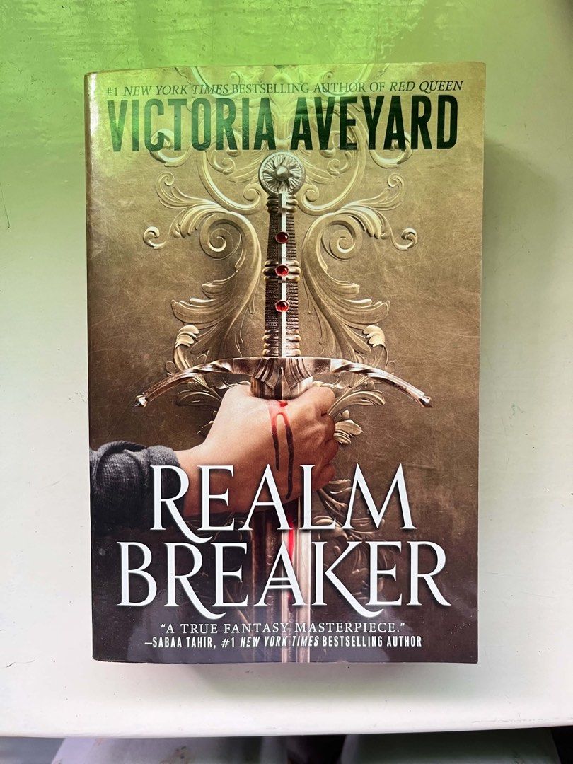 Real Breaker by Victoria Aveyard (Category: Storybooks) located in Bulacan. Submitted by maisonmae_ (Listing ID 1457145948, Image 1). Description: Never been read Has foxing But still readable and in good condition Bought in fully booked (600+) MOP. Gcash MOD. Jnt/Lalamove Loc. Sjdm, Bulacan.