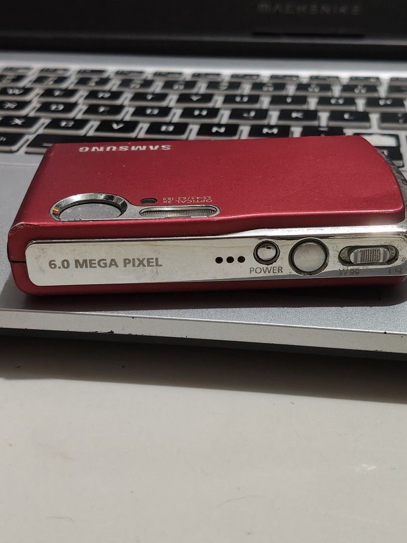 Samsung 6.0 Mega Pixel Digital Camera - Red UNTESTED (Category: Cameras) located in Ilagan. Submitted by minkicar (Listing ID 1457280771, Image 2). Description: Samsung Red UNTESTED ⚡300 .