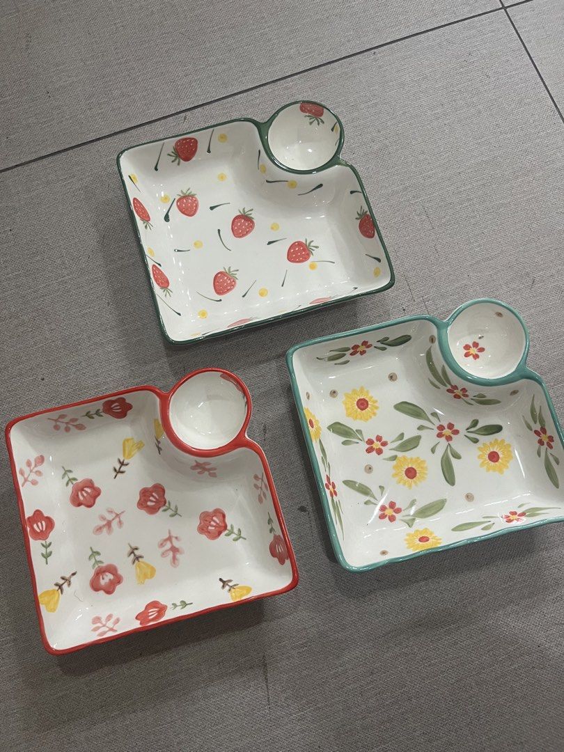 Serving plate dish (Category: Other Kitchenware & Tableware) located in Quezon City. Submitted by hazpreloved (Listing ID 1457171636, Image 1). Description: CLEARANCE SALE! Original price : 350 Selling for only 100 each! Message for details on stock availability Tags: mug cup glass coffee plates serving dish home improvement table decor cutlery platetita home buddies tableware ceramic.