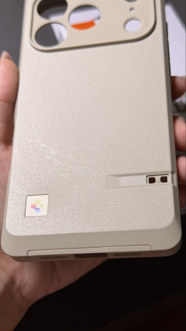 Spigen Classic LS MagFit Case for iPhone 17 Pro (Category: Cases & Sleeves) located in Paranaque City. Submitted by alyssers (Listing ID 1457205092, Image 3). Description: Spigen Classic LS MagSafe case for iPhone 17 Pro • used is SOLD; available is brand new; never used • very lightweight and protective! you won’t have to worry about your phone at all if it • RFS: downsizing .