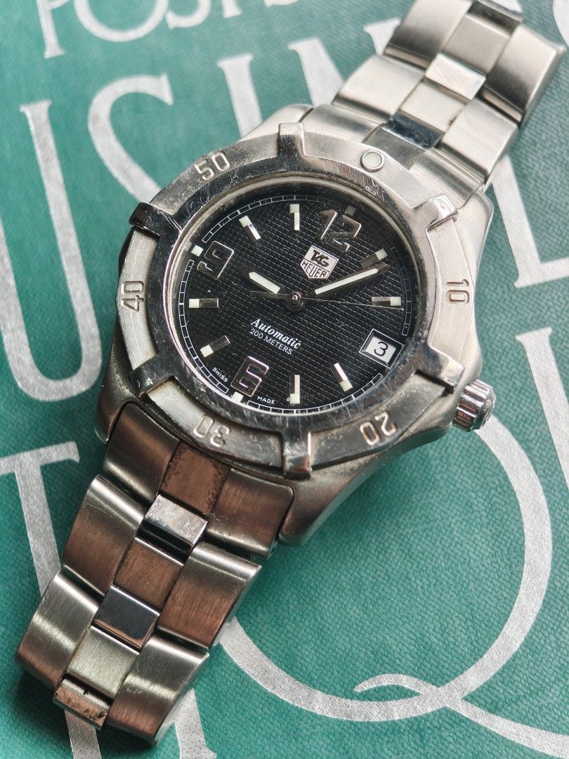 TAG Heuer 2000 Series Exclusive Professional 200M Automatic (Ref. WN2111) (Category: Luxury Watches) located in Quezon City. Submitted by timecheckph (Listing ID 1457214340, Image 2). Description: FOR SALE OR TRADE: TAG Heuer 2000 Series Exclusive Professional 200M Automatic (Ref. WN2111) ​Price: PHP 52,500 (negotiable) ​ Up for sale is a classic and robust TAG Heuer 2000 Series Exclusive (the direct predecessor to the modern Aquaracer line). Thi