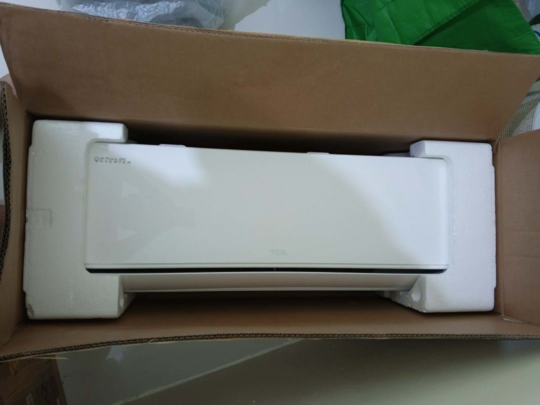 TCL AI Full DC Inverter Air Conditioner Unit (Category: Air Conditioning and Heating) located in Quezon City. Submitted by paowieeee (Listing ID 1457191124, Image 2). Description: ❄️ FOR SALE: TCL Split Type Inverter Air Conditioner (1.5 HP) ❄️ ✅ Almost brand new, purchased only May 31 ✅ Excellent like-new condition, lightly used ✅ Includes FREE breaker, 10 ft. copper tube and wall bracket 💰 Price: ₱22,000 (₱24,495 OG Price with receipt) Reason 