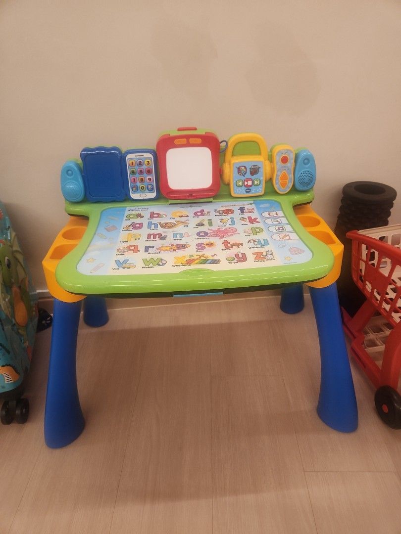 Tech learning table (Category: Educational & Learning Toys) located in Singapore. Submitted by phoebezoe123 (Listing ID 1457257091, Image 1). Description: include delivery.