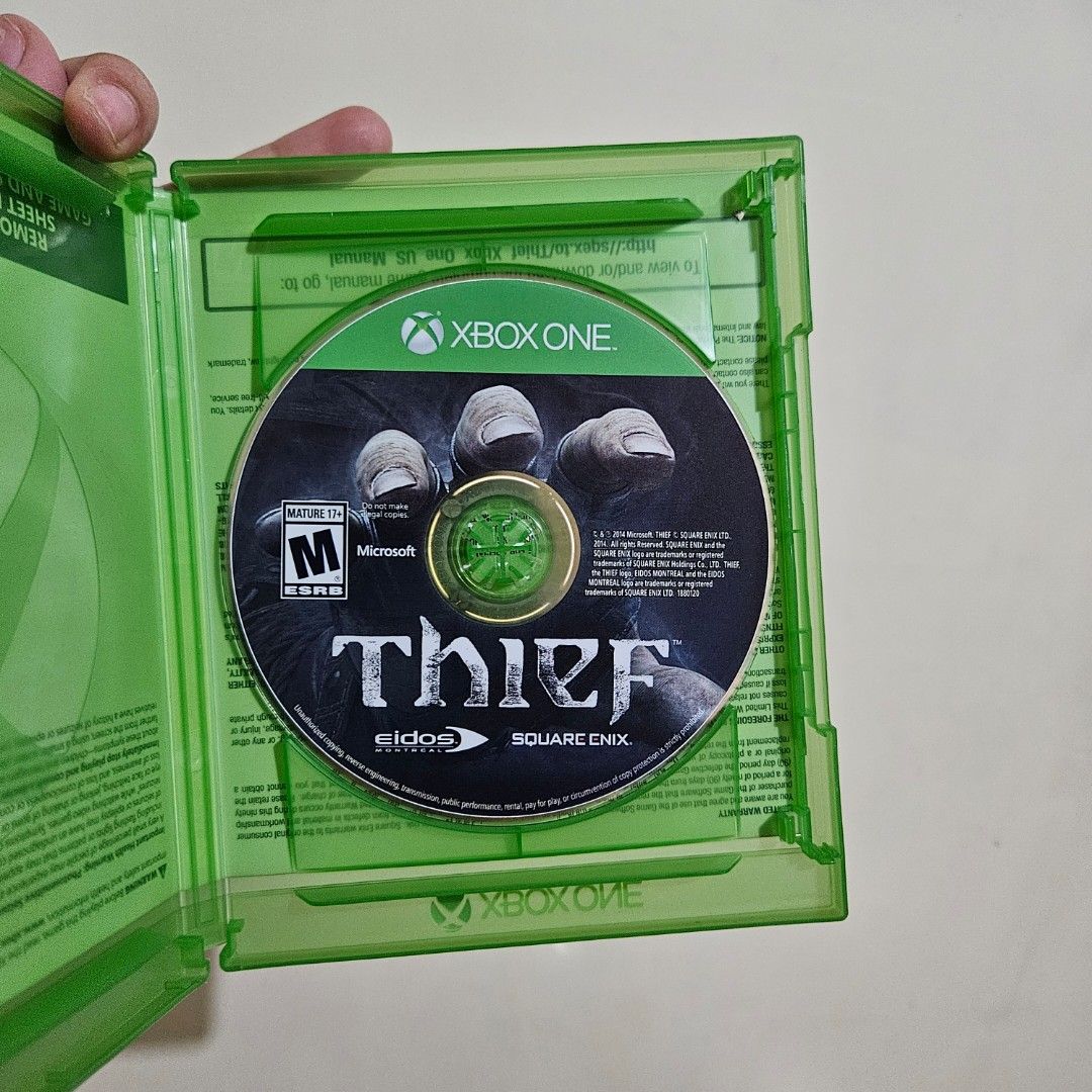 Thief for the microsoft xbox one console (Category: Xbox) located in Digos. Submitted by marianfinds (Listing ID 1457244933, Image 3). Description: 📌Please manage your expectations this is not brandnew. Walk in buyers are always welcome!✨️ 📍Location: Lim extension,Digos City Davao Del Sur,beside the camilian sister's reffered to as GREEN BOUTIQUE. 📦 We ship anywhere in the Philippines via J&T Express. ❌️No COD – Payment First Policy 📹 We offe
