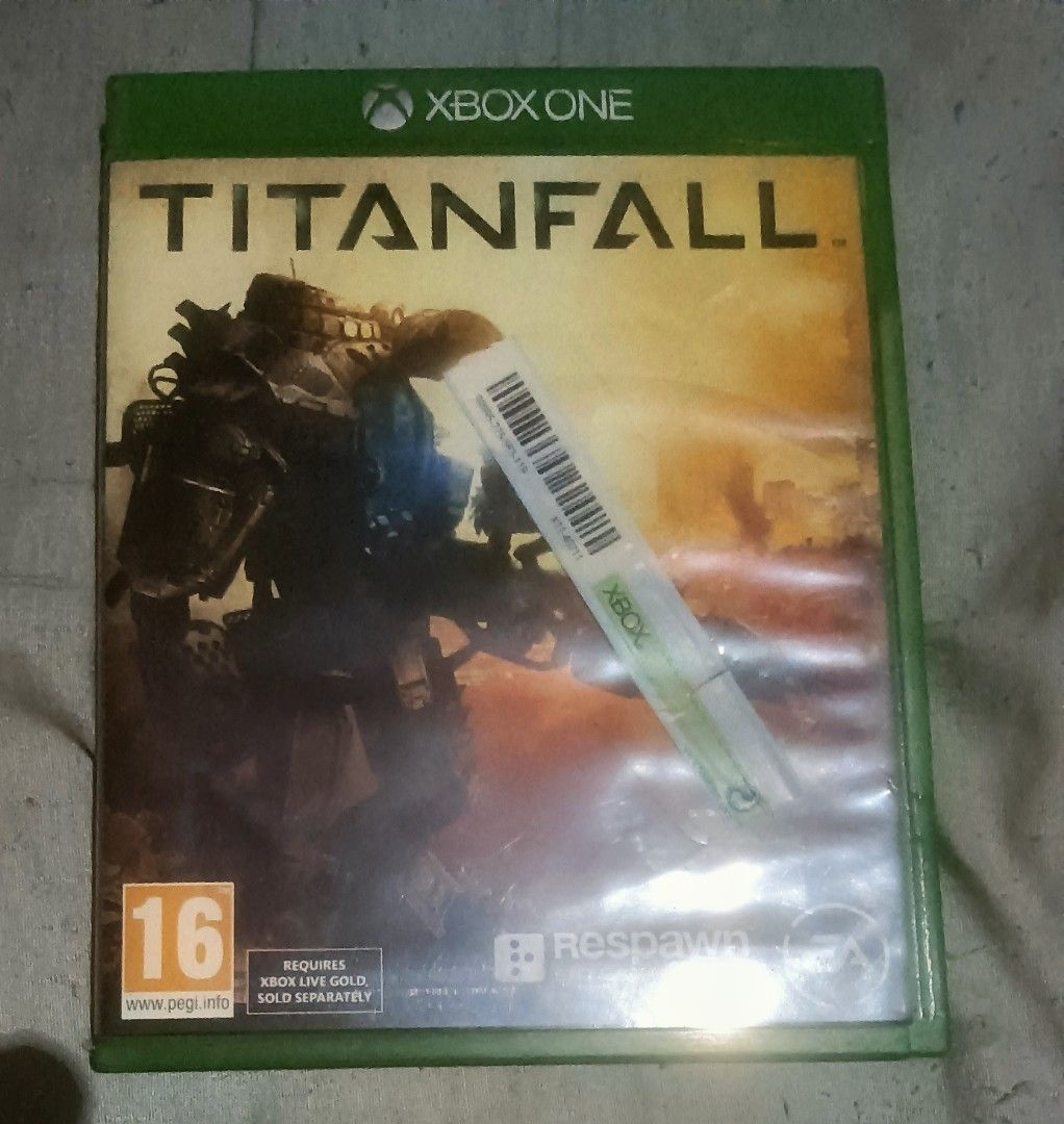 Titanfall Xbox One Game (Category: Xbox) located in Bulacan. Submitted by carou13325 (Listing ID 1457189828, Image 1). Description: - Game: Titanfall - Console: Xbox One - Rating: 16+ - Requires: Xbox Live Gold (sold separately) - Publisher: Respawn Entertainment - Developer: Electronic Arts (EA) - Genre: Action.