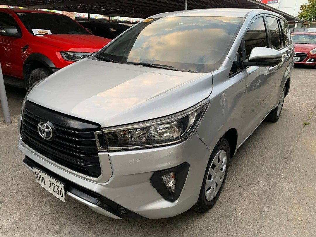 Toyota Innova (Category: Used Cars) located in Cainta. Submitted by juanitacars (Listing ID 1457162648, Image 2). Description: 🚗 2024 Toyota Innova 2.8 XE AT 💰₱ 840,000 ✅ nhm7036 🏢 Juanita Cars Tropical sa waze. Along VV Soliven Ave III, Cainta, Rizal. Tabi mismo ng Gold Star Inn, tapat halos ng Genie, tapat din ng Q Plaza. Tapat lang ng Sta. Lucia Mall 🔆sariwa at maayos itong unit laki ng massave mo from brand new! 📑ALL ORIGINAL DOCS AVAIL 