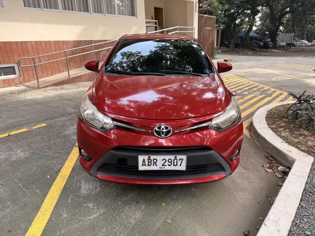 Toyota Vios 1.5 E (A) (Category: Used Cars) located in Quezon City. Submitted by Billy_Maldia (Listing ID 1457225631, Image 1). Description: FOR SALE‼️ “VIOS E" ✔️2015 Model ✔️Automatic Transmission ✔️All Power ✔️110k mileage ✔️Cold AC ✔️No history of overheating ✔️Tested Long drive ✔️Complete/Clean Legal papers ✔️Open Deed Of Sale ✔️Registered Some parts are fade Minor scratches But No history of accident 💵FOR CASH: 350.000.00 Negotiable Upon V