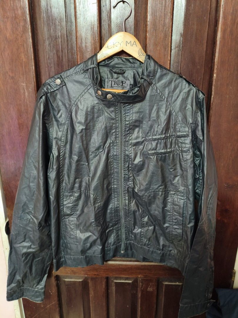 Tripp nyc waxed jacket (Category: Coats, Jackets and Outerwear) located in Puerto Princesa. Submitted by lotsstuff (Listing ID 1457141306, Image 1). Description: size XL pit 22 length 27 excellent price 1499+sf.