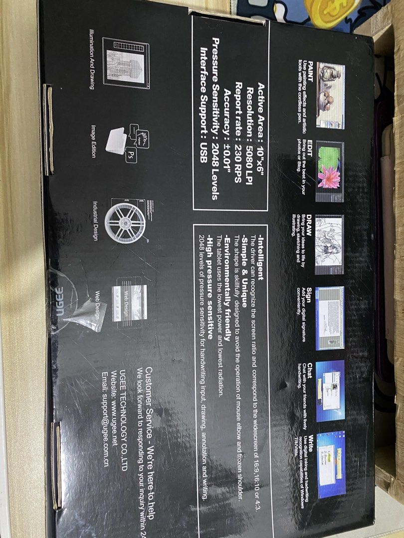 UGEE M708 Graphics Drawing Tablet (Category: Android) located in Cavite. Submitted by laliswagg (Listing ID 1457295058, Image 3). Description: - Ugee M708 Graphics Tablet - 10"x6" Active Drawing Area - 2048 Levels of Pressure Sensitivity - 5080 LPI Resolution - 230 RPS Report Rate - USB Interface - Ideal for Drawing, Painting, Editing, and Signing - Environmentally Friendly: Low Power & Radiation.