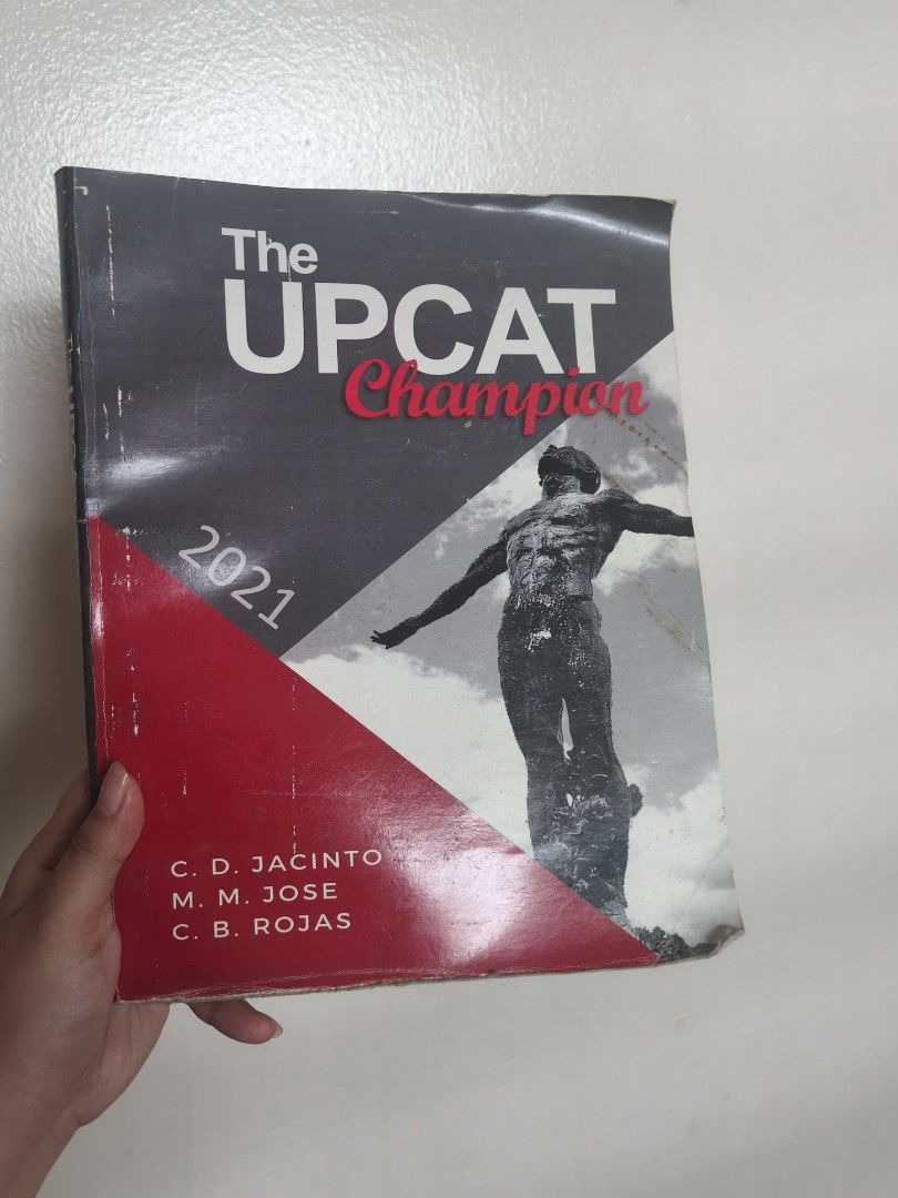 UPCAT Review Book (Category: Textbooks) located in Dagupan City. Submitted by tel.yna (Listing ID 1457205144, Image 1). Description: Upcat review book good for 🌟upcat 🌟admission test on state univs 🌟admission test on scholarships well used. personally used it on reviewing for admission test sa state univ :) MOP: Bank transfer — Payment first MOD: Jnt 📍 Pangasinan.