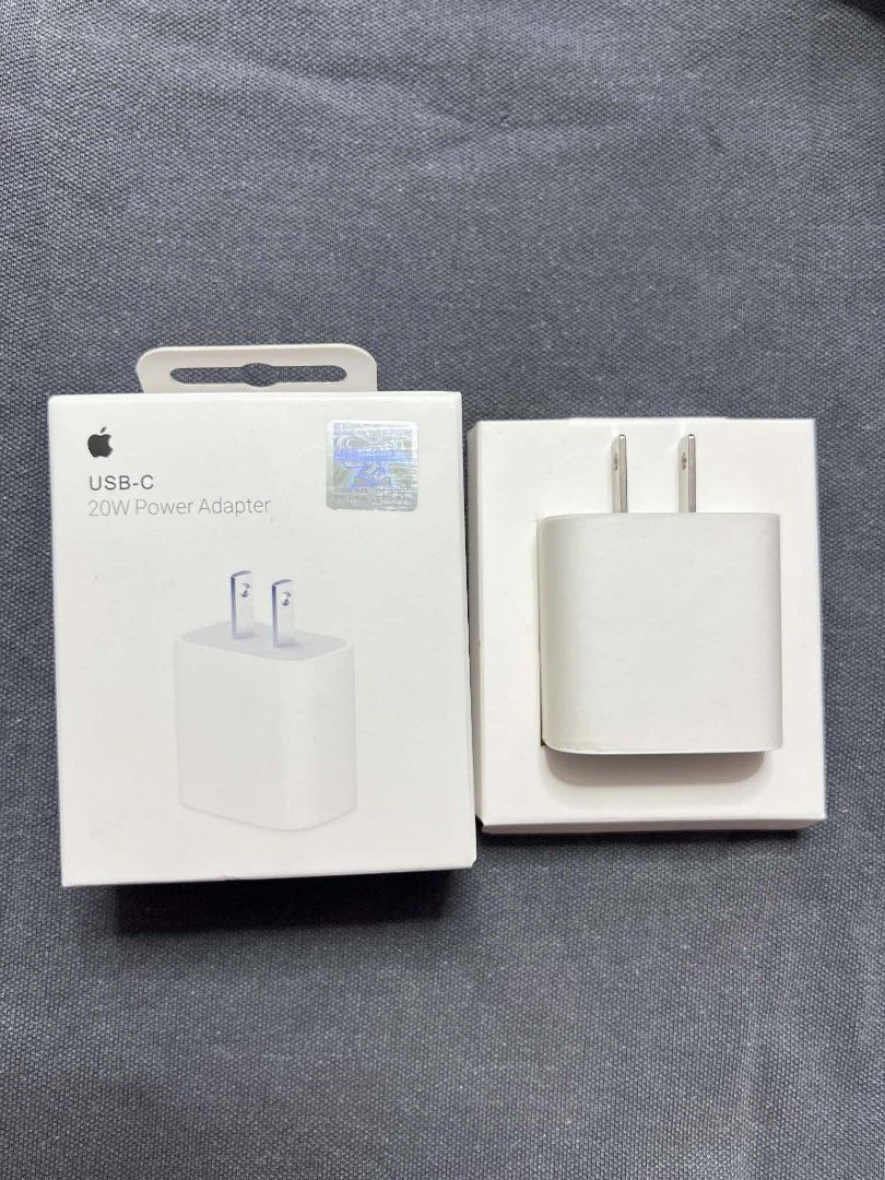 USB-C 20W Power Adapter (Category: Cables & Adaptors) located in Manila. Submitted by onlineshopping22 (Listing ID 1457163074, Image 1). Description: PM lang Po mga sir/ma'am.