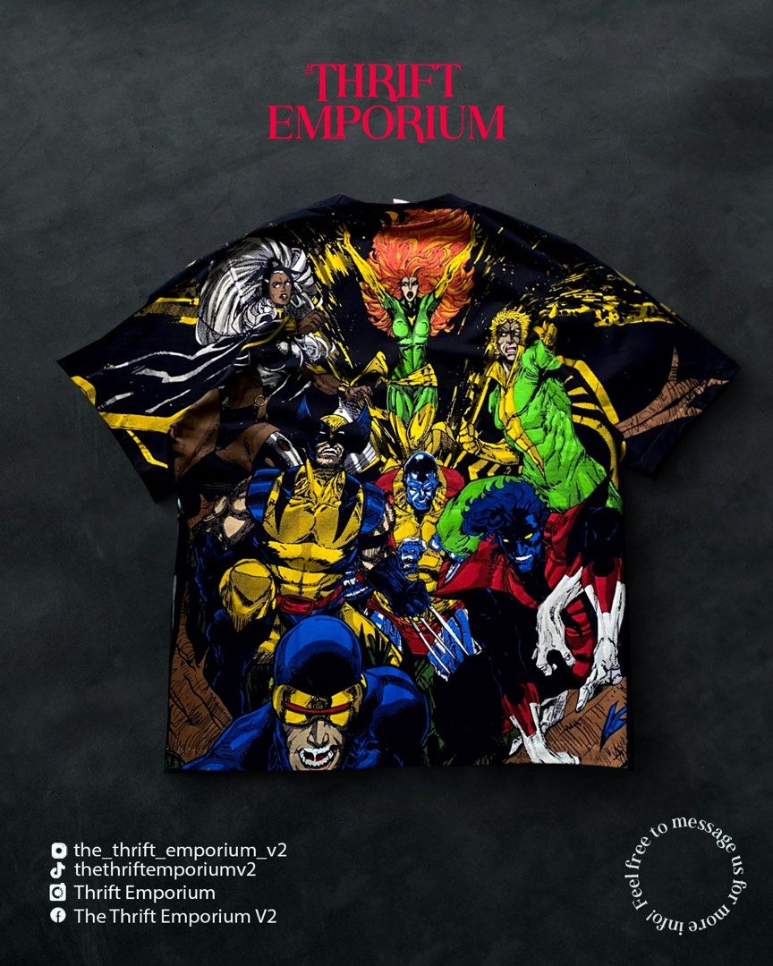 Vintage Vitamin Marvel X-Men (Category: Tshirts & Polo Shirts ) located in Naga. Submitted by thrift_emporium (Listing ID 1457254990, Image 2). Description: SIZE ON TAG: M DIMENSIONS (W x L): 24 X 28 COLOR RATE: 9/10 ISSUE: Minimal paint scratch PRICE: 4,500 -Item color may vary due to lighting. -Please manage your expectations. -Items are thrifted and not brand new. & we are not affiliated, associated, or in any way officially connected to the f