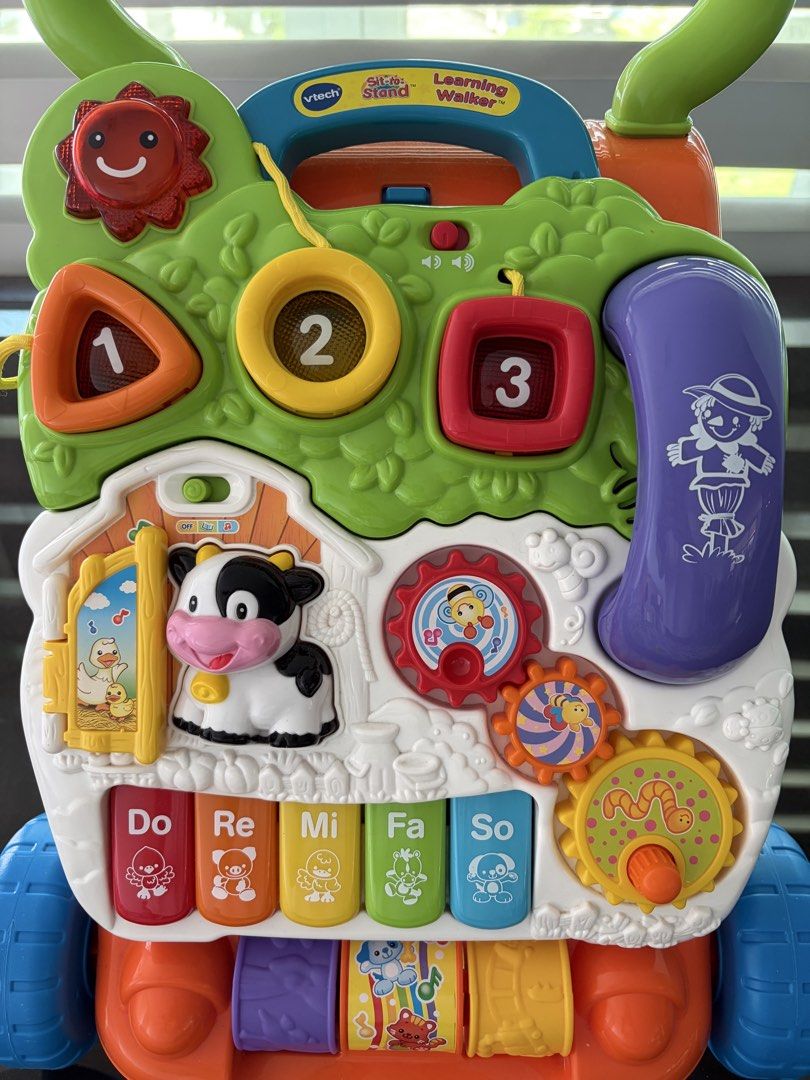 Vtech first steps baby walker toddler toy (Category: Infant Playtime) located in Ligao. Submitted by twixiedoodle (Listing ID 1457147921, Image 2). Description: .