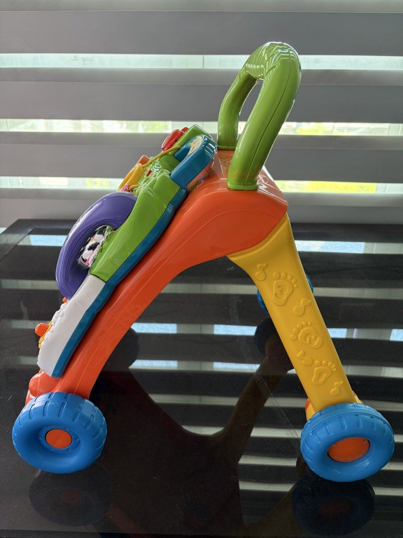 Vtech first steps baby walker toddler toy (Category: Infant Playtime) located in Ligao. Submitted by twixiedoodle (Listing ID 1457147921, Image 3). Description: .