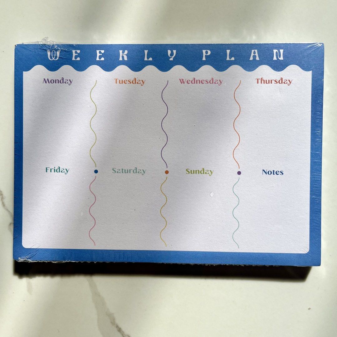 Weekly Planner Guide (Category: Stationery & School Supplies) located in Taguig. Submitted by sdiph (Listing ID 1457216158, Image 3). Description: *No date - weekly planner, organizer *Great for scheduling, at school, office or even for personal use :).
