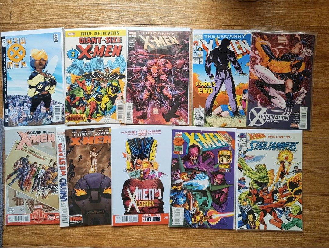 X-Men Comics (Category: Comics & Manga) located in Paranaque City. Submitted by safedolphin.dc2bd2 (Listing ID 1457325702, Image 1). Description: - Marvel X-Men Comics (Singles) - New, sealed and boarded - From personal collection - Great addition to your X-Men collection SEE INDIVIDUAL PRICES BELOW: New X-Men #119: 600 PHP True Believers Giant-Size X-Men #1: 700 PHP Uncanny X-Men #22: 500 PHP Uncanny X-Men Song’s End: 400 PHP X-Termination Part 
