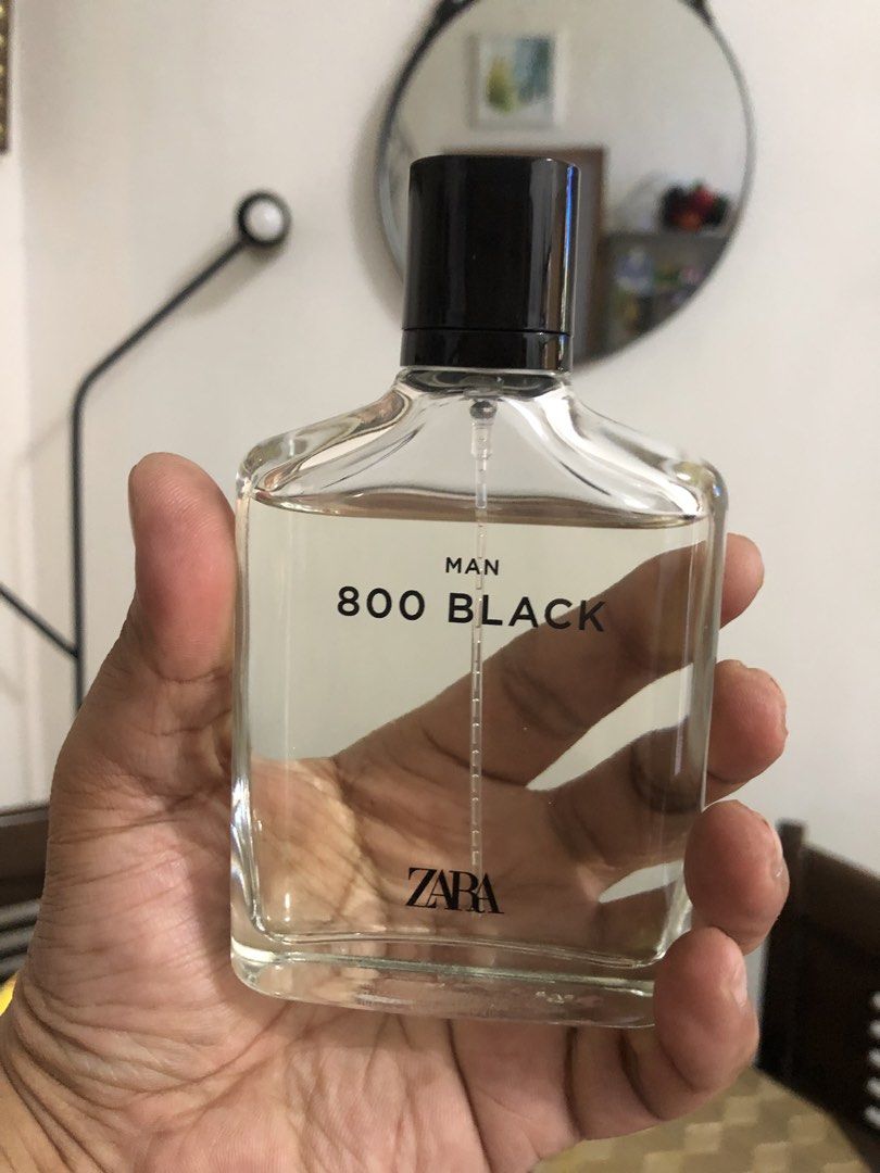 Zara man perfume 800 Black (Category: Fragrance & Deodorants) located in Lucena. Submitted by kweenritz (Listing ID 1457167346, Image 3). Description: Hello. Selling my Zara perfume. 100ml (partially consumed) see photos. Notes: woody citrus, saffron thing! Bought last August 1… selling for 600 only plus shipping fee. .