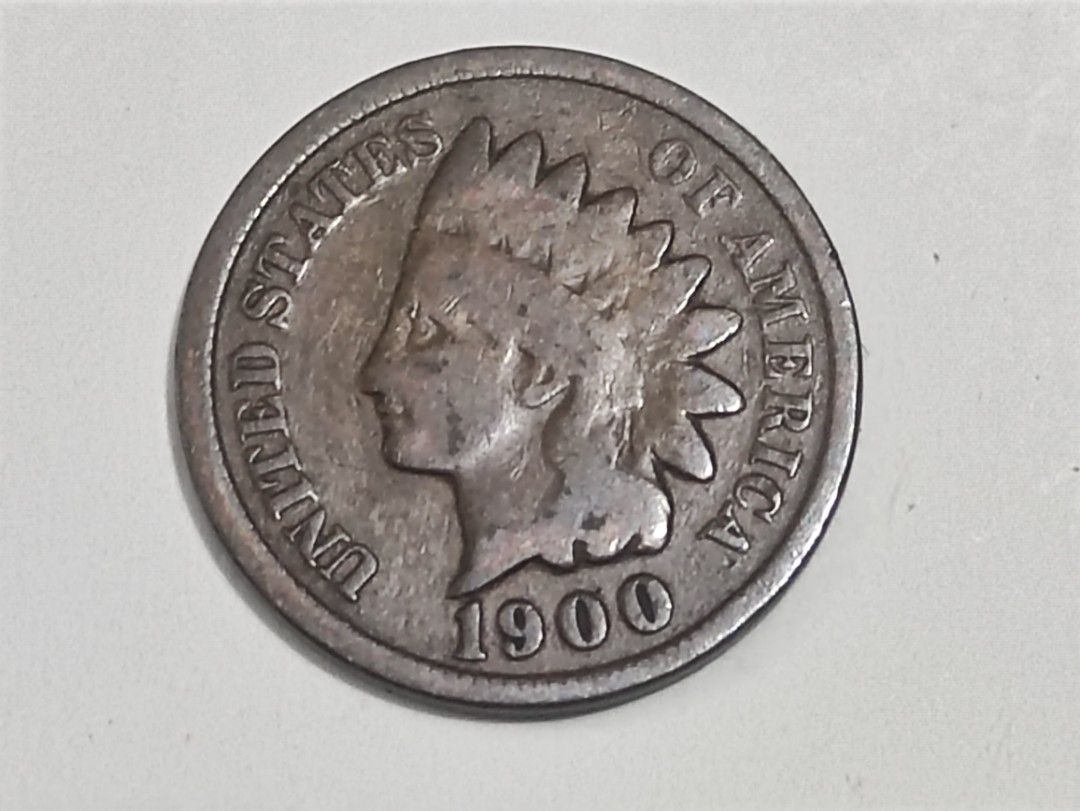 1900 Indian Head Cent (Category: Currency) located in Lipa City. Submitted by mark_collections (Listing ID 1457363414, Image 1). Description: 1900 Indian Head Cent Mode of Payment: Gcash.