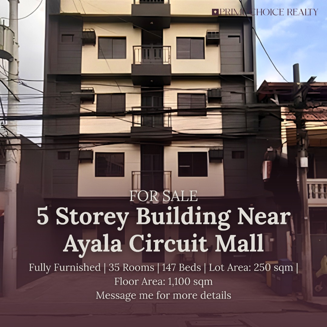 5 Storey Building Near Ayala Circuit Mall, Property, For Sale ...