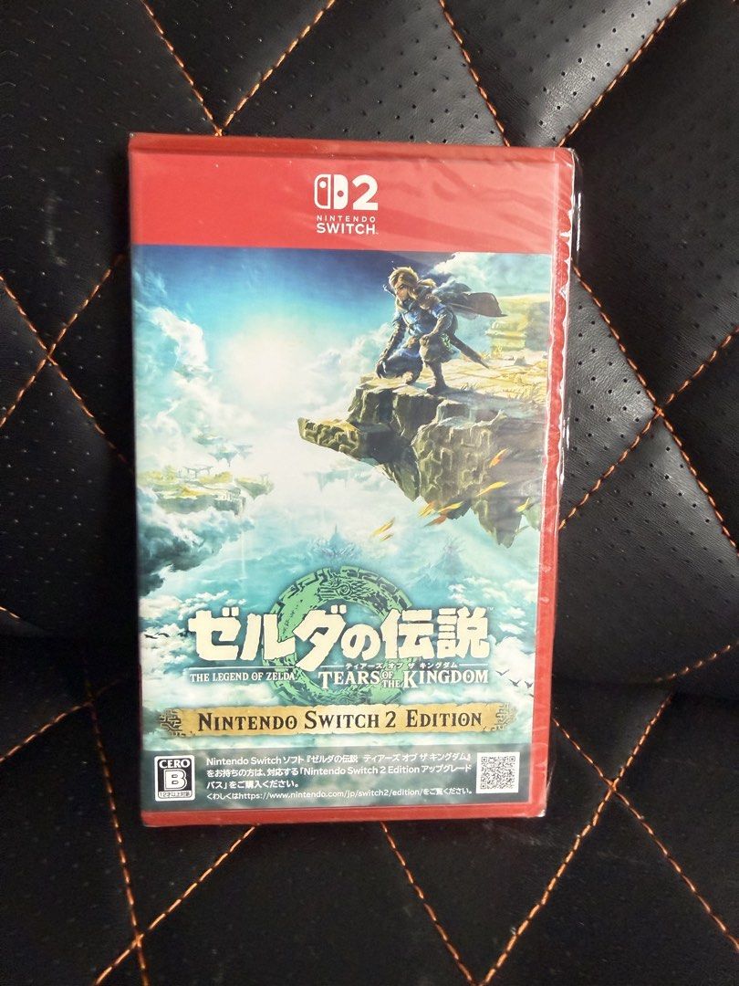 全新 薩爾達傳說 王國之淚 Switch2 （分類：Nintendo 任天堂）位於 Hong Kong。 由 rkleung 提交（商品編號 1457388545，圖片 1）。簡介： 全新 薩爾達傳說 王國之淚 Switch2 $350 地鐵沿線交收 金鐘/中環/灣仔/銅鑼灣/尖沙咀/旺角 其他地方DM傾 或順豐到付。