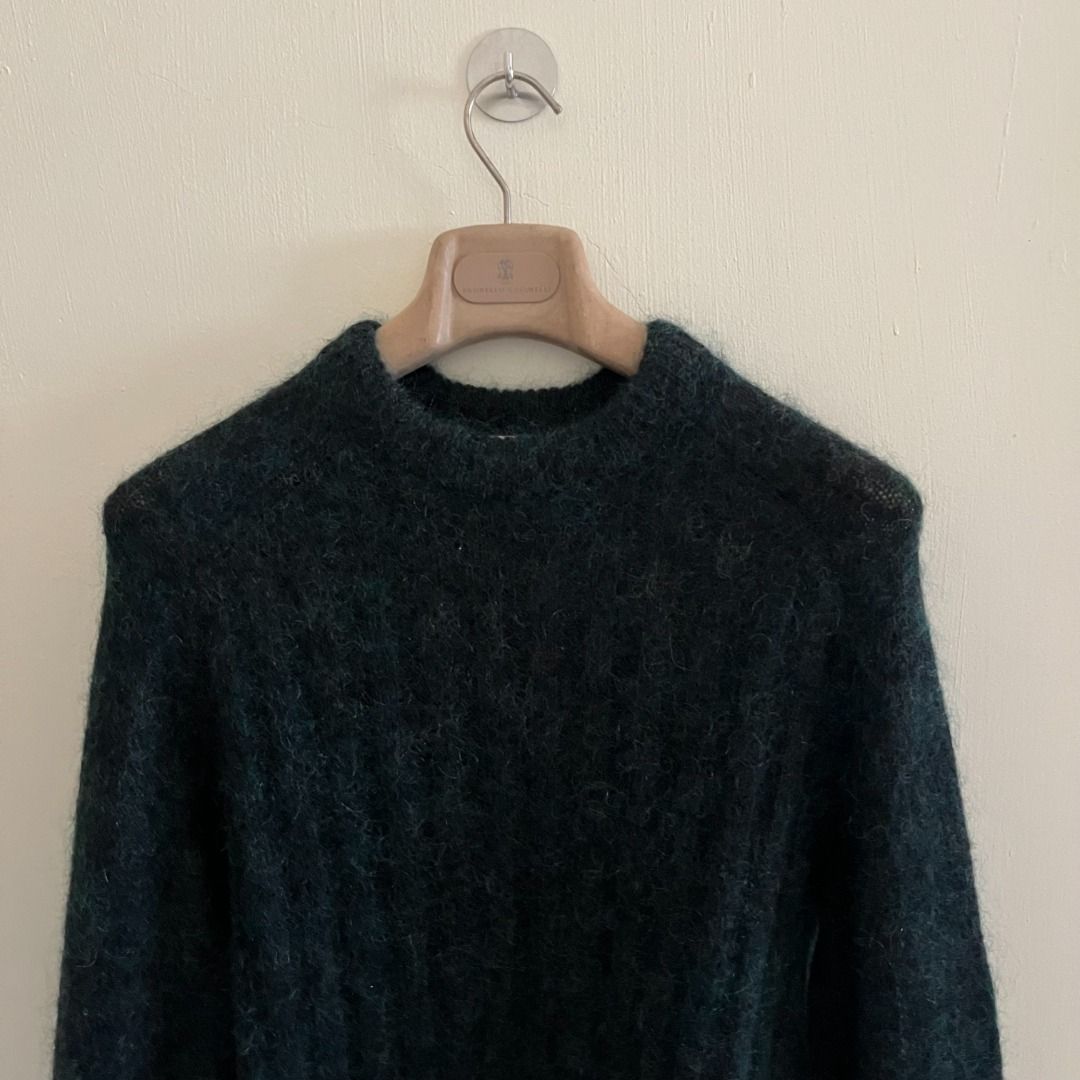Acne Studios Dania Mohair Sweater (Category: Coats, Jackets and Outerwear) located in Quezon. Submitted by _babypluto (Listing ID 1457450719, Image 3). Description: Size on tag: xs but oversize Flaw: none Dimensions: L: 23.5 W: 20 SL: 26 Note: actual color of the item may change due to lighting. .