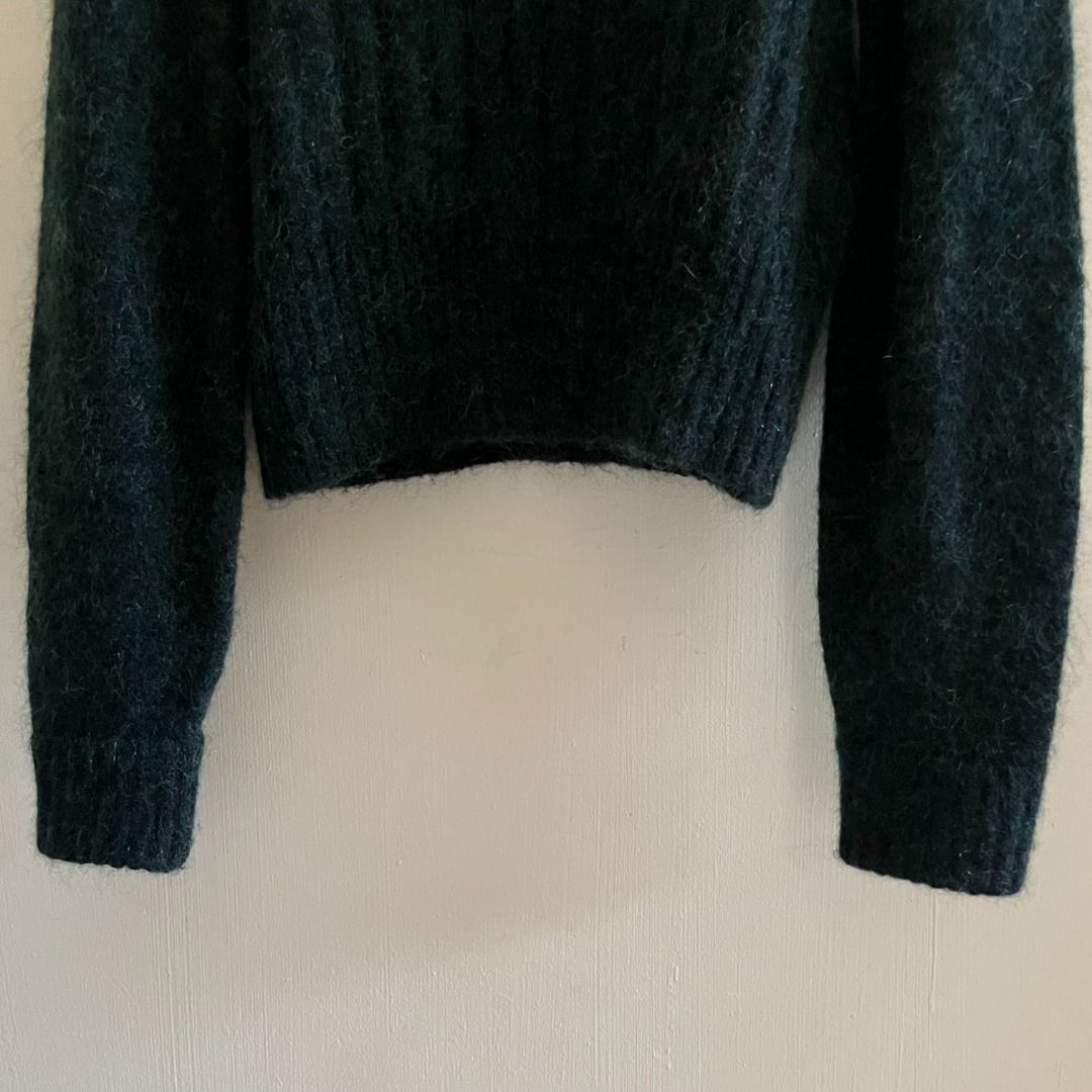 Acne Studios Dania Mohair Sweater (Category: Coats, Jackets and Outerwear) located in Quezon. Submitted by _babypluto (Listing ID 1457450719, Image 2). Description: Size on tag: xs but oversize Flaw: none Dimensions: L: 23.5 W: 20 SL: 26 Note: actual color of the item may change due to lighting. .