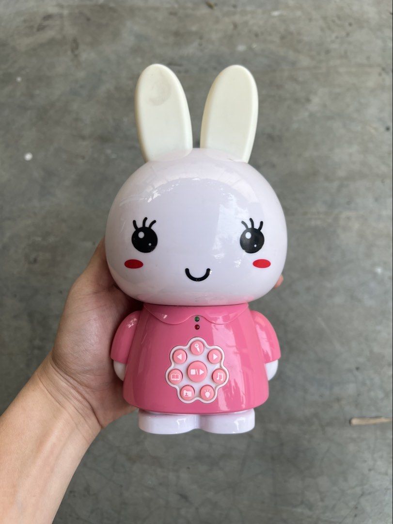 Alilo Bunny (Category: Infant Playtime) located in Malabon City. Submitted by jimmmys.stuff (Listing ID 1455957938, Image 1). Description: Alilo Bunny - ayaw na nag play ng music - lights gumagana pa P100 only na lang. Ship via Lalamove or J&T Express.