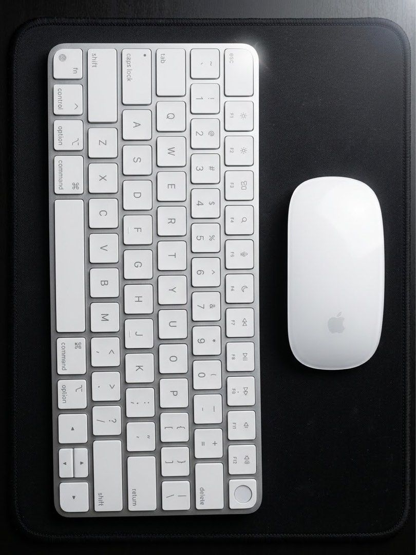 Apple Magic Keyboard and Magic Mouse 2 (Category: Computer Keyboard) located in Plaridel. Submitted by julien_stuff (Listing ID 1457370960, Image 1). Description: 💰RFS: Need funds 😅With minimal scratches but still 100% functional 🧾If you need a box or receipt for these items, sure buyer must wait a little longer for the ship out. 🆓Comes with free Typo wooden laptop stand - Apple Magic Keyboard (White) - Apple Magic Mouse 2 (White) - Wireless 
