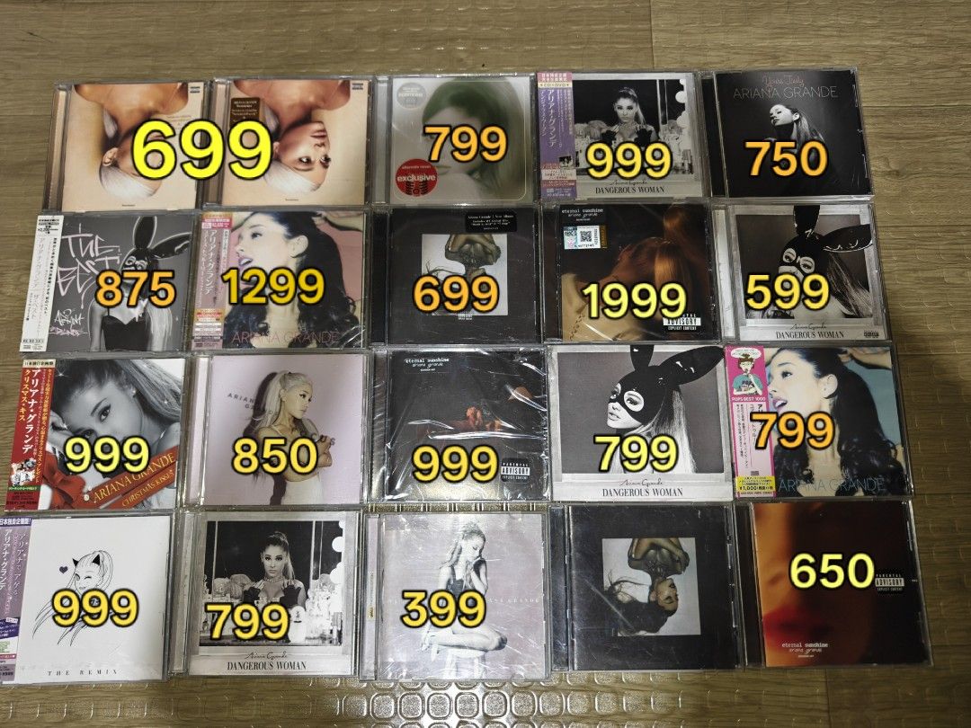 ARIANA GRANDE CD (Category: CDs & DVDs) located in Makati City. Submitted by urdiscogsph (Listing ID 1457376269, Image 1). Description: .