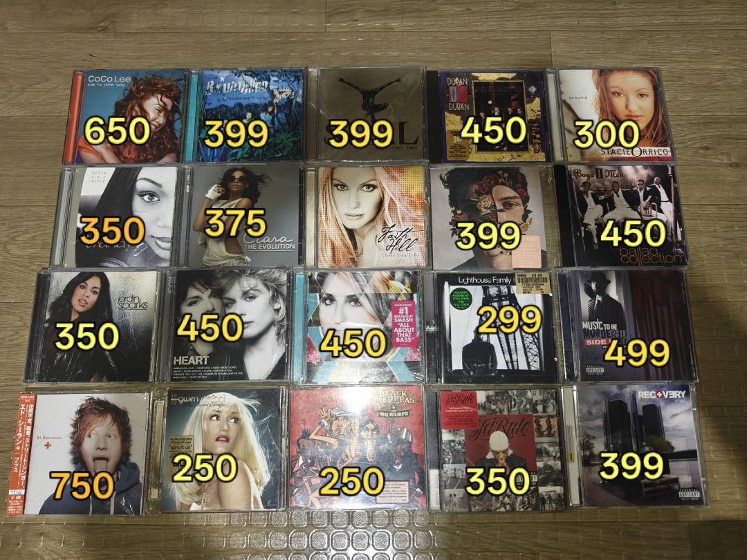 Assorted Cds (Category: CDs & DVDs) located in Makati City. Submitted by urdiscogsph (Listing ID 1457346668, Image 2). Description: .