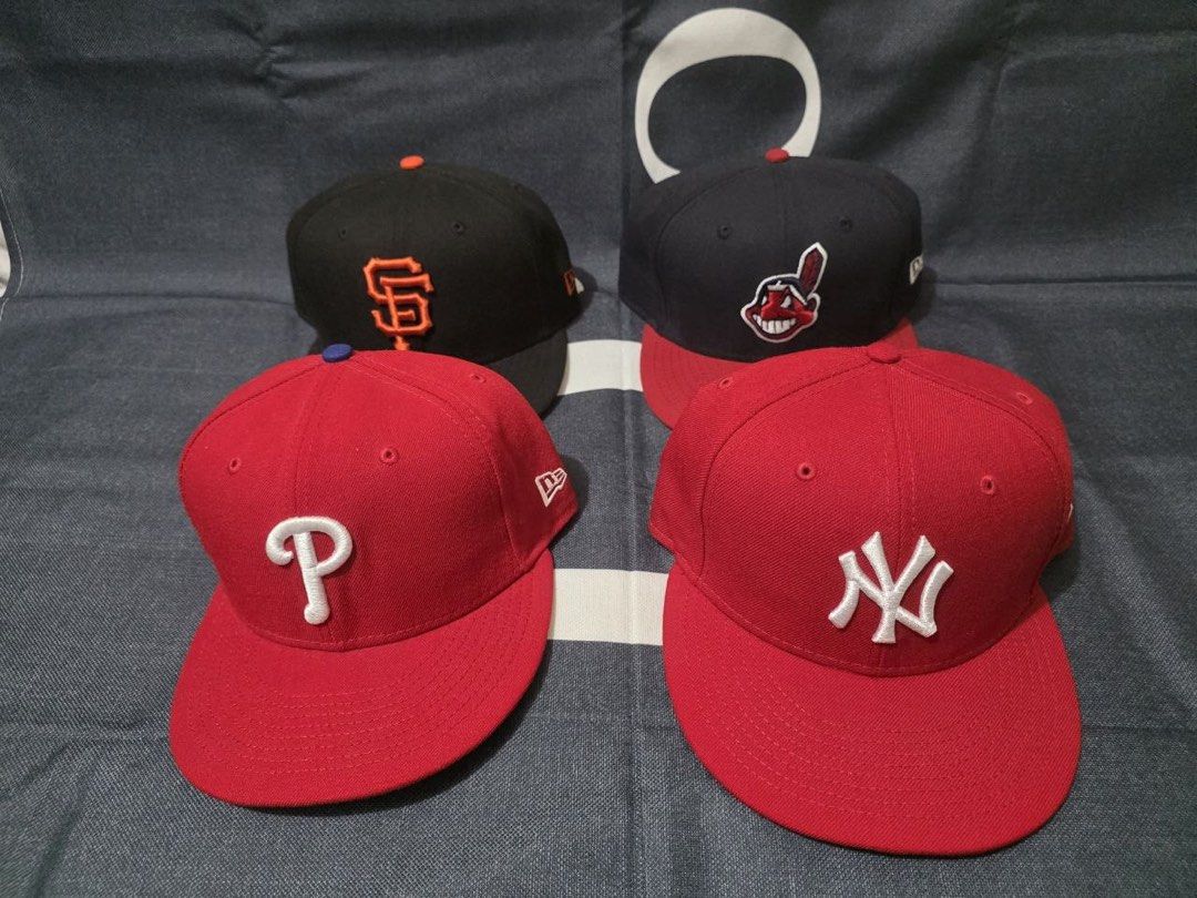 ASSORTED HATS: New Era MLB Baseball Caps (Category: Caps & Hats) located in Las Pinas. Submitted by city_threads (Listing ID 1457444531, Image 3). Description: -Assorted Hats Price starts at 1,200 Prices are negotiable *items are crossposted Excellent used condition Please manage your expectations as items are personal preloved items. Can send additional photos upon request. Comment Mine + Location Helping tags: #prelovedph #forsaleph #luzonbased