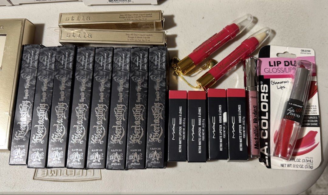 All for 1700 Assorted Lip Balm Lip Gloss (Category: Makeup) located in San Pedro. Submitted by nobleforest_7997bc (Listing ID 1457413675, Image 2). Description: Authentic items leftover from my sister’s online selling business back in 2024. All items were shipped from the US. Sold by lot only. All for 1700 As is Pickup only. No time for shipping or meetups Pacita San Pedro Laguna Please see photos for the actual items and condition. Thank you!.