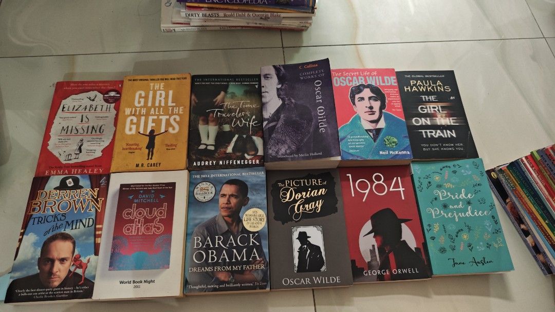 Assorted Novels - Classic Fiction (Category: Storybooks) located in Cabanatuan. Submitted by paogel21 (Listing ID 1457469386, Image 2). Description: - Collection of popular novels - Great for any book lover - 200 each MOP - Gcash, Maya, Maribank.