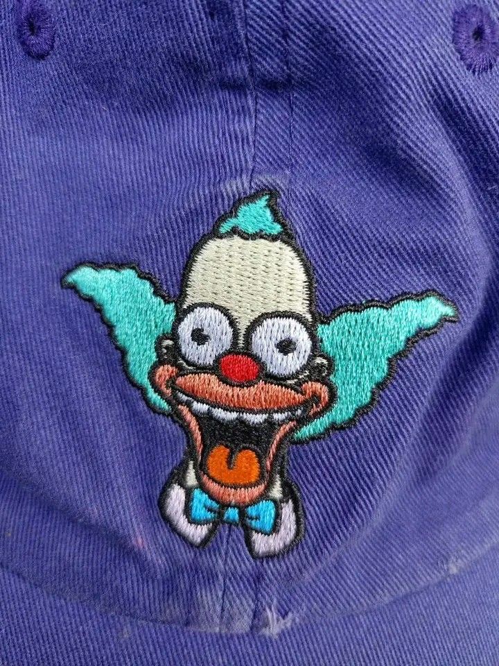 Atmoslab x the simpsons (Category: Caps & Hats) located in General Santos City (Dadiangas). Submitted by evolveorrepeat (Listing ID 1457331889, Image 2). Description: The simpsons x atmoslab "the krusty clown " baseball cap /dadhat in very good used condition with sign usage dm to purchase.