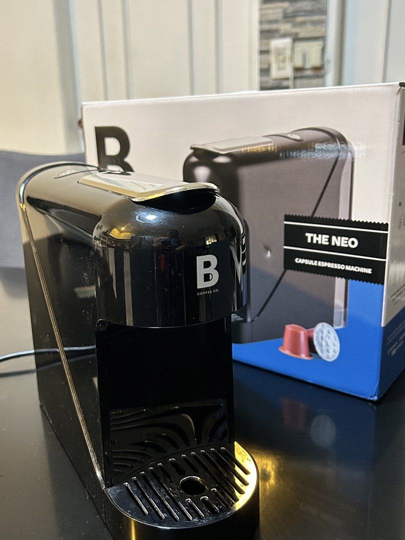 B coffee neo machine (Category: Coffee Machines & Makers) located in Cavite. Submitted by shop.janna (Listing ID 1457434093, Image 2). Description: barely used with box and paper bag can ship asap.
