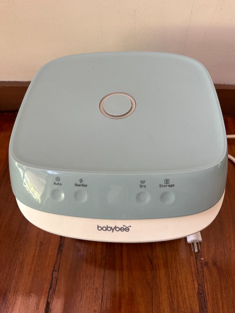 Babybee UV Sterilizer and Dryer Machine (Category: Breastfeeding & Bottle Feeding) located in Makati City. Submitted by travelfinds34611 (Listing ID 1457372022, Image 3). Description: Babybee UV Sterilizer, Pastel Blue Used 2x only, no box - Features auto, sterilize, dry, and storage modes - Works well and is clean inside - Ready for a new home .