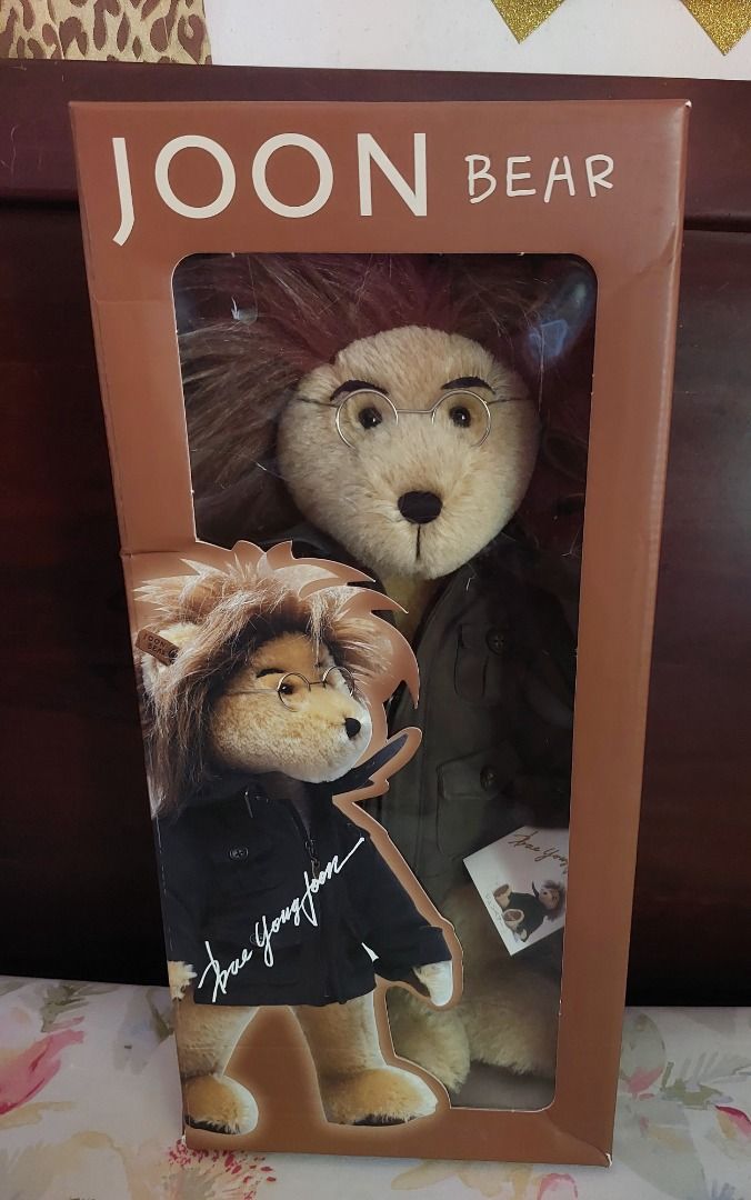Bae Yong Joon - Joon Bear (Category: Plushies & Soft Toys) located in Cebu City. Submitted by umijn (Listing ID 1457391284, Image 2). Description: This is a bear for Bae Yong Joon designed by Joanne Oh of Jeju created for the winter sonata series. This is a collector bear if you love byj and winter sonata. Bear condition VGC while the box plastic is broken which you can see in the photo. .