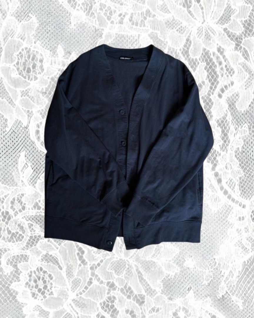 Baleno Navy Blue Cardigan (Category: Coats, Jackets and Outerwear) located in Rizal. Submitted by lune.reissells (Listing ID 1435962058, Image 1). Description: .