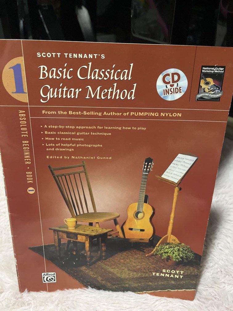 Basic classical guitar method (Category: Comics & Manga) located in Singapore. Submitted by pixiebunnies (Listing ID 1457468266, Image 1). Description: No CD, book only .