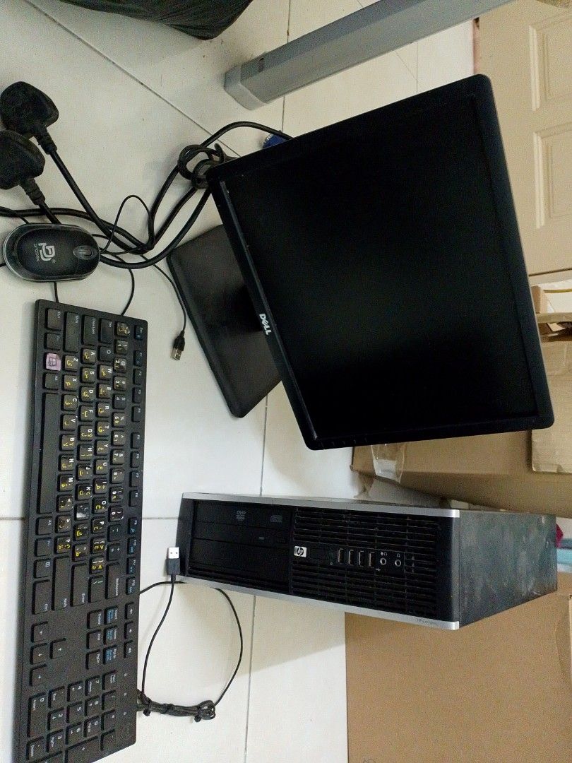 Basic desktop pc (Category: Desktops) located in Petaling Jaya. Submitted by bravelion.4bd241 (Listing ID 1457374372, Image 1). Description: - Complete desktop computer set - 4gb ram, 80gb HDD, windows 7. processor is amd x2 or Intel core 2 duo, forgot to check..