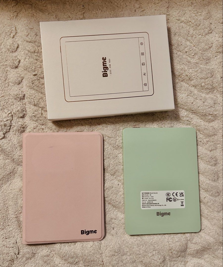 Bigme b6 colored ereader (Category: E-Readers) located in Rizal. Submitted by patchiuu (Listing ID 1457348945, Image 2). Description: Bigme b6 android ereader Lightly used no scratch no issue Good for reading colored Graphic novel, comics, manhwas, webtoon ect. Acquired June 2026 Didn’t use much i have kindle this is my extra ereader. Price is slightly negotiable. Complete with box case and charger..