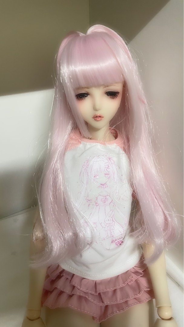 BJD Wig and Clothes Bundle for MSD 1/4 / AP Dolls (Category: Sets or Coordinates) located in Quezon City. Submitted by gems4sale (Listing ID 1457440255, Image 1). Description: Only the shirt, skirt and wig fit AP Doll *Doll is not for sale.