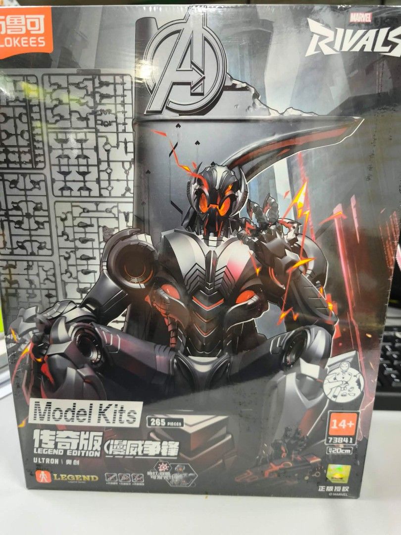 Blokees Marvel Ultron (Category: Figurines & Statues) located in San Pablo. Submitted by thebeehivecollectibles (Listing ID 1457384008, Image 1). Description: Enjoy building the figure Blokees Marvel Ultron (Rivals) with Throne Boxes may have dents due to shipping but still unopened Scale suitable for Marvel Legends figure Posted build version for display only, Item is still mint in sealed box unbuild Includes Throne, Sword, Claw, Shield, drones,