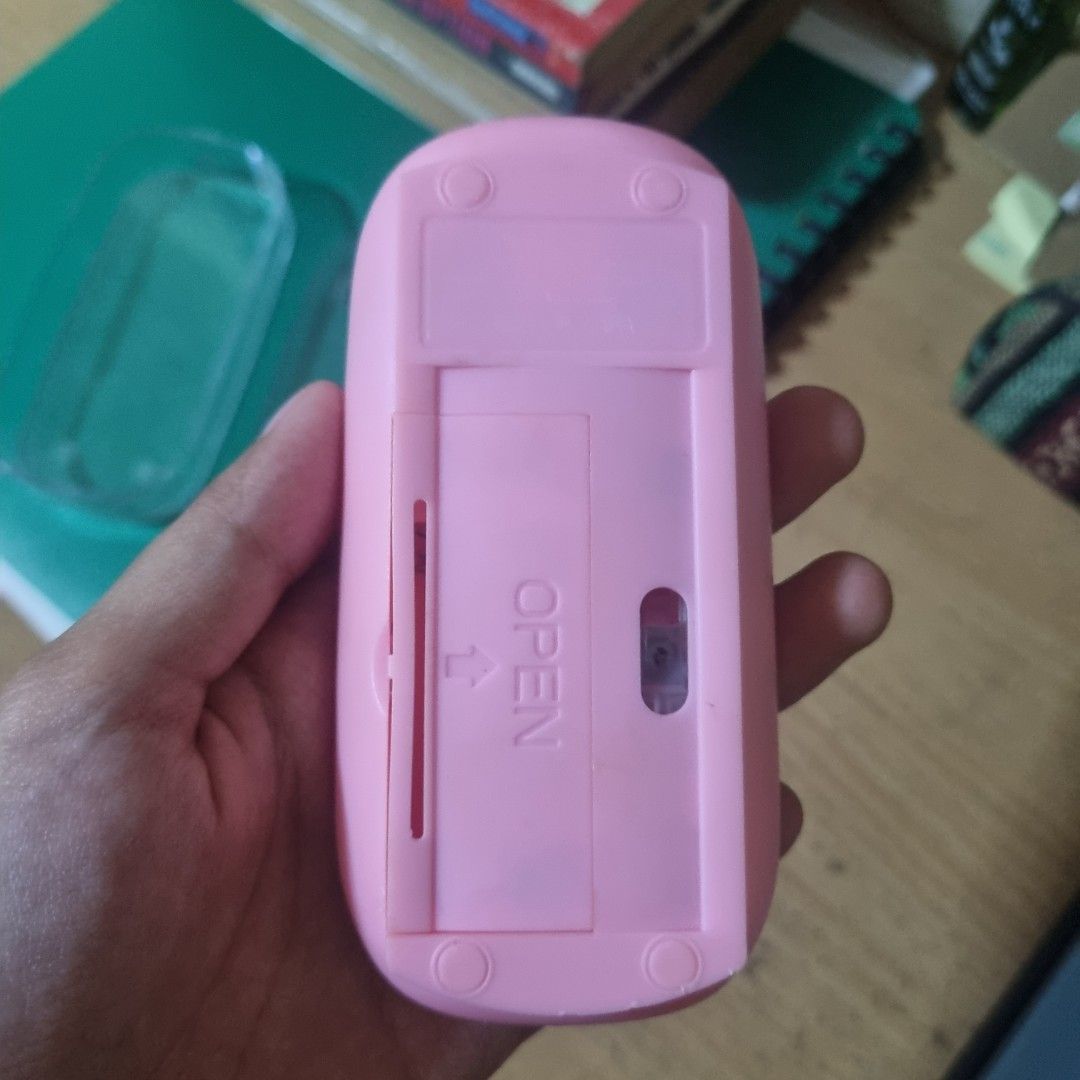BT21 Cooky Wireless Mouse (Category: Mouse & Mousepads) located in Las Pinas. Submitted by cozychic19 (Listing ID 1457498739, Image 3). Description: BT21 Cooky Baby Wireless Silent Mouse •With case • Mouse works with 2 triple A batteries.