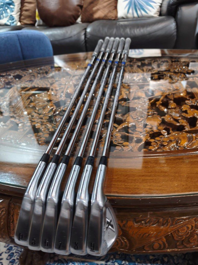 Callaway X Series Forged Golf Irons (Category: Golf) located in Paranaque City. Submitted by chips24 (Listing ID 1457337215, Image 2). Description: For Sale Callaway X series forged S flex steel shaft irons. In good condition for only 15.8k pick up Bf paranaque free shipping within MM..