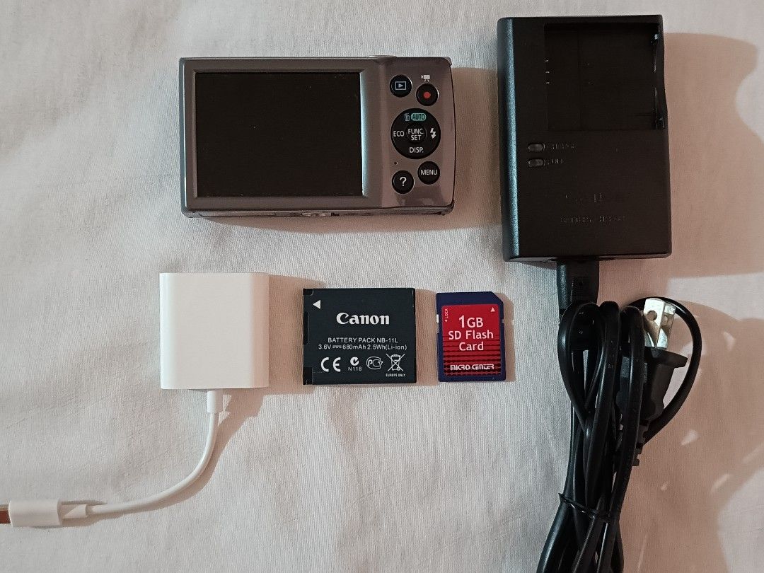 CANON IXY 160 (Category: Cameras) located in Manila. Submitted by bubblegumshot (Listing ID 1457442564, Image 2). Description: 🌸Canon IXY 160 ALL BUTTONS ARE WORKING ~In good condition ~Complete inclusions • 20.0 megapixels • 8x Optical Zoom (up to 16x ZoomPlus!) • 2.7" LCD Screen • HD 72Op Video Recording •Smart Auto (detects 32scenes!) • DIGIC 4+ Image Processor for fast, clear shots • Slim, modern design - lightweight and pocket-perfect •9.5/