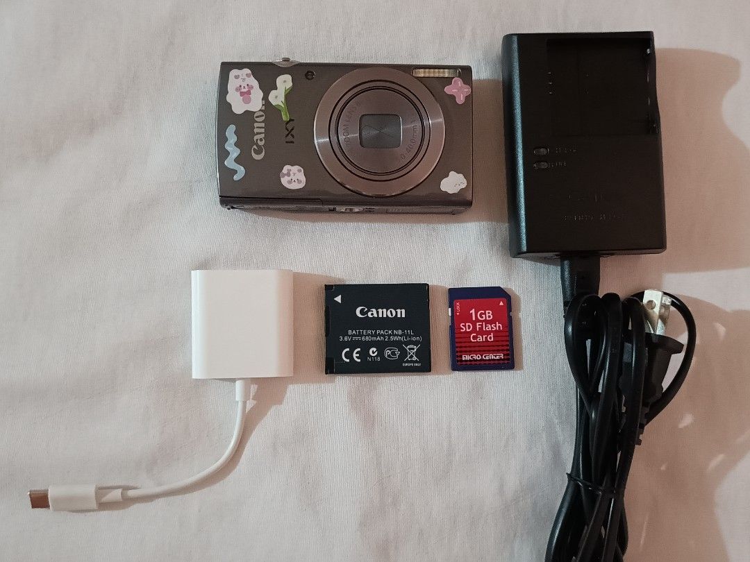 CANON IXY 160 (Category: Cameras) located in Manila. Submitted by bubblegumshot (Listing ID 1457442564, Image 1). Description: 🌸Canon IXY 160 ALL BUTTONS ARE WORKING ~In good condition ~Complete inclusions • 20.0 megapixels • 8x Optical Zoom (up to 16x ZoomPlus!) • 2.7" LCD Screen • HD 72Op Video Recording •Smart Auto (detects 32scenes!) • DIGIC 4+ Image Processor for fast, clear shots • Slim, modern design - lightweight and pocket-perfect •9.5/