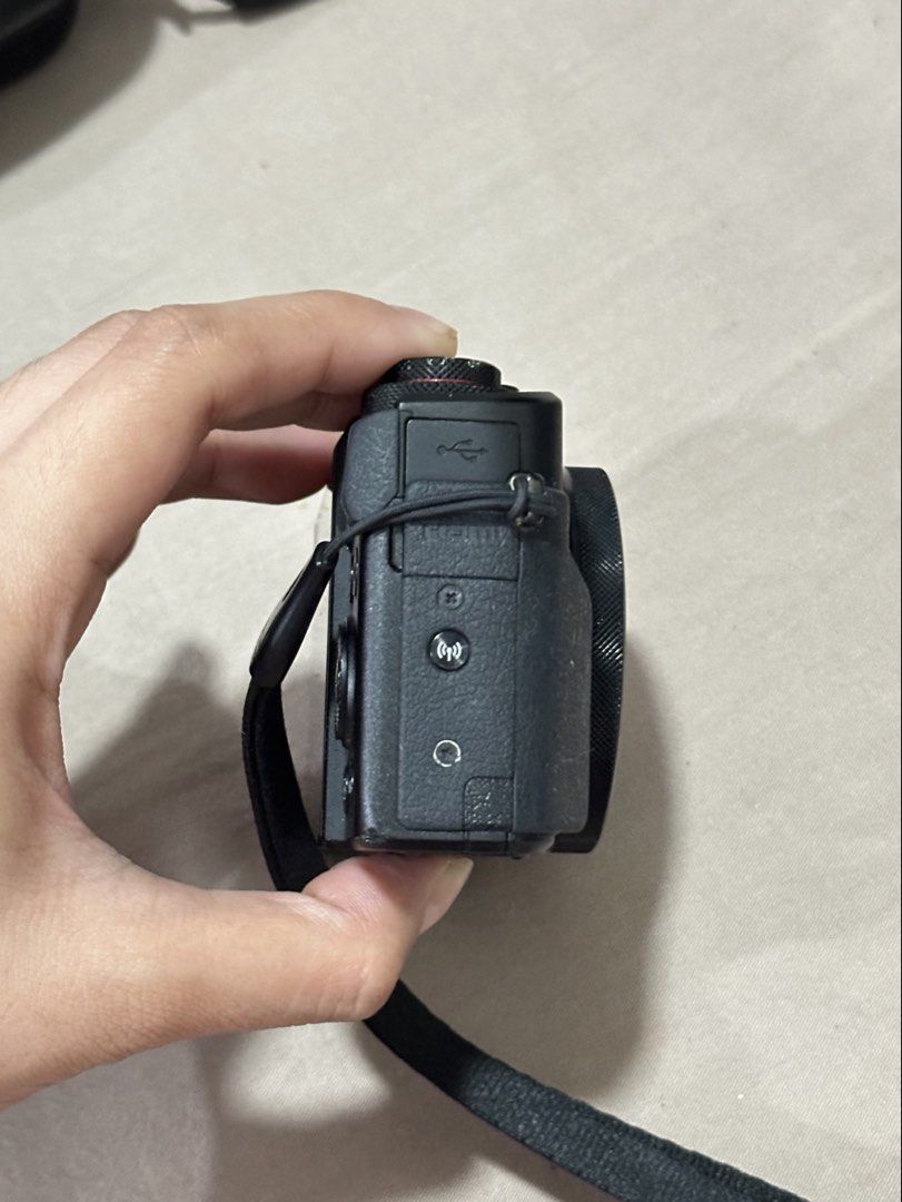 Canon PowerShot G7X Mark II Digital Camera (Category: Cameras) located in Cabanatuan. Submitted by calliethrifts (Listing ID 1457491905, Image 3). Description: 📸 FOR SALE: Canon PowerShot G7X Mark II Digital Camera 💰 ONLY ₱46,999 ✨ Condition: • Fully Functional • Body Cosmetics: 8/10 • Signs of Usage / Normal Wear • No Functional Issues • Ready to Use 📦 Inclusions: • Canon PowerShot G7 X Mark II Camera Unit • 3× Batteries • Original Canon Char