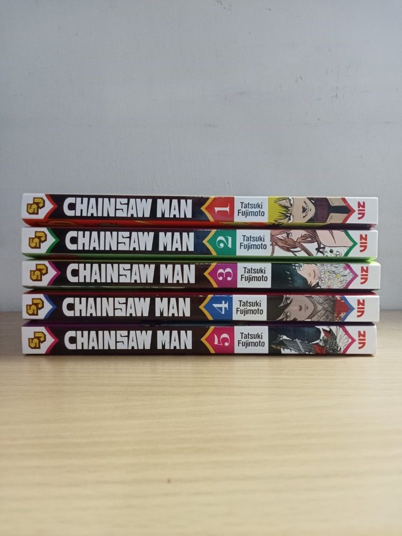 Chainsaw Man Manga Volume 1-5 (Category: Comics & Manga) located in Taguig. Submitted by mspink18 (Listing ID 1422872338, Image 3). Description: TAKE ALL FOR P2,250 OR P450 EACH VOL. 6-8 [SOLD] NO TEARS NO FOLDS NO MISSING PAGES RFS: Hindi na nabasa Payment through Gcash or Remittance Shipping via Lalamove or J&T.