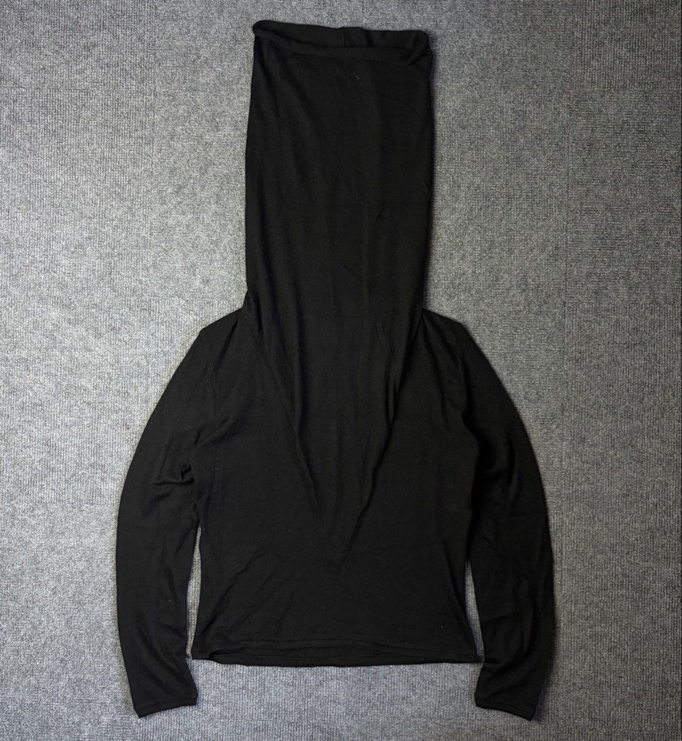 Chanel Identification Archival 00A Cashmere Karl Lagerfeld Era (Category: Luxury Apparel) located in Manila. Submitted by yourtherapist_ (Listing ID 1457426050, Image 1). Description: Chanel Identification Archival 00A Cashmere Karl Lagerfeld Era Tagged Size: 38 Condition: 9/10 Flaws: None, needs wash Material: 70% Cashmere, 30% Silk Made in: France Measurements Width: 18 Length: 20 Shoulder: 16 Sleeve: 22 Length with hood/neck: 36 8,000.